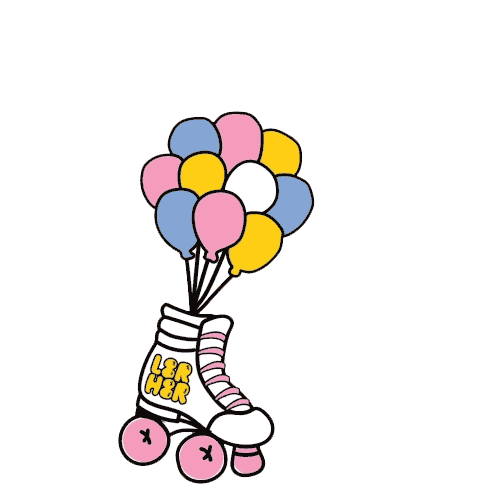 cheekypaperco dog bye fly smiley Sticker