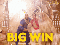 Aladdin Big Win GIF by Disney On Broadway