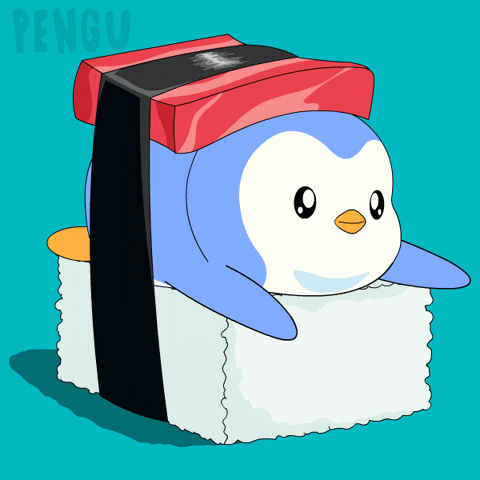 Hungry Penguin GIF by Pudgy Penguins