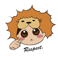 Heart Respect Sticker