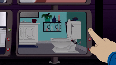 camera toilet GIF by South Park 