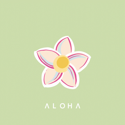 Flower Be Free GIF by Aloha