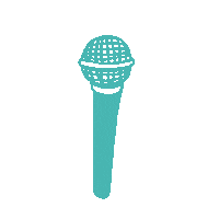 Microphone Speaker Sticker by CreativeMornings/DC