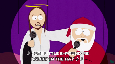 jesus santa GIF by South Park 