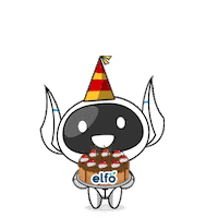 Happy Birthday Celebration Sticker by elfo