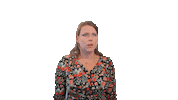 Marijkeswereld ugh sigh zucht lis Sticker