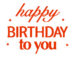 Happy Birthday Celebration Sticker