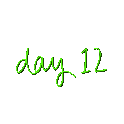 Day 12 Sticker