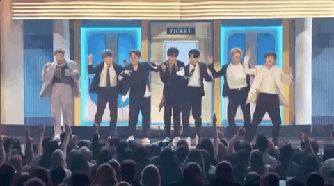 Kim Taehyung V GIF by Billboard Music Awards