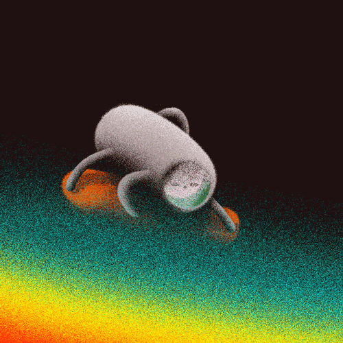 animation swimming GIF by Ori Toor