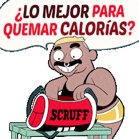 Gym Calorias Sticker by SCRUFF