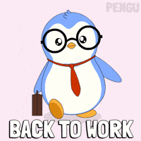 Penguin Going To Work GIF by Pudgy Penguins