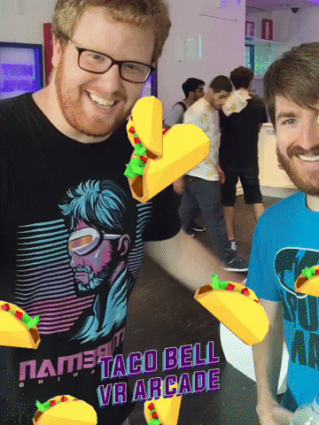 vrarcade GIF by Taco Bell VR Arcade