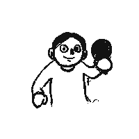 seenaang ping-pong seenaang studio seenaang animation seenaang Sticker