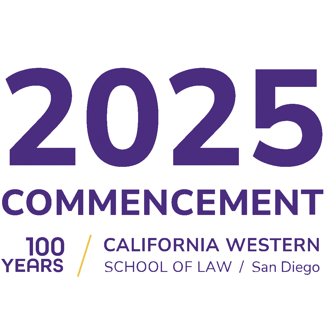 CaliforniaWesternSchoolOfLaw giphyupload commencement california western school of law cwsl Sticker