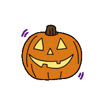 Halloween Pumpkin Sticker