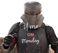 gobookmart monday job the mandalorian monday morning GIF