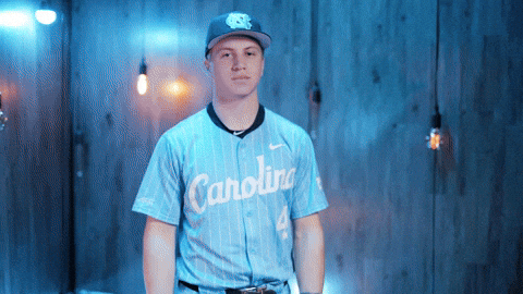 University Of North Carolina Baseball GIF by UNC Tar Heels