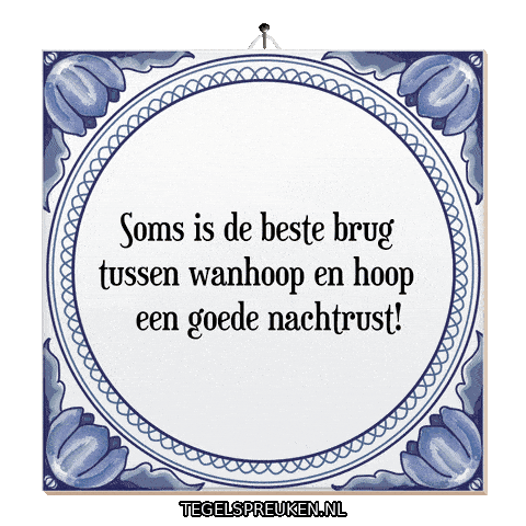 Humor Hoop Sticker by Tegelspreuken.nl