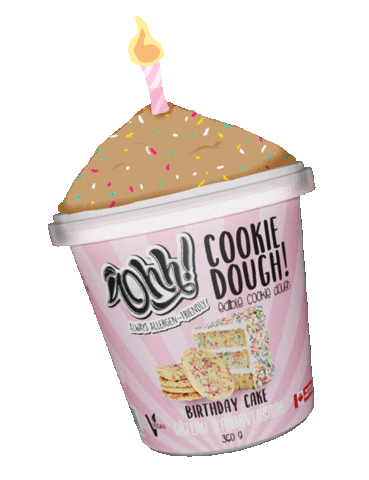 Birthday Sticker by Ohh Foods