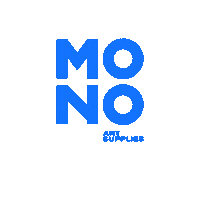 Monoartsupplies mono monoart monoartsupplies monoamersfoort Sticker