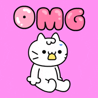White Cat Omg GIF by Mikitti