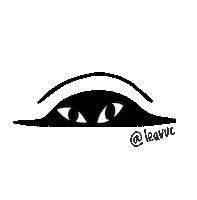 Cat Looking Sticker by Vucka