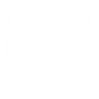 Line Bow Sticker