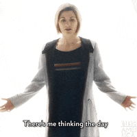 Doctor Who Shrug GIF by BBC America