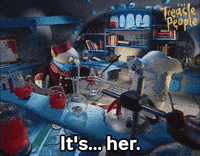Looking Around Stop Motion GIF by Fire Mountain Productions