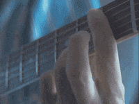 topshelfrecords blue flower guitar drums GIF