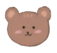 Happy Bear Sticker