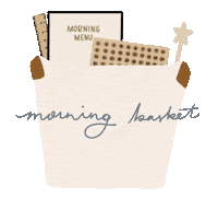 apsupa morning basket homeschool morning time Sticker
