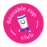 Reusable Cup Sticker by National Trust