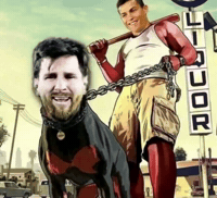 Messi Ronaldo GIF