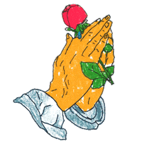 Bless You Sticker by James Thacher