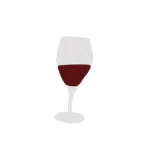 Wine Glass Sticker