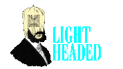 mcgrathcreative hipster lightheaded mcgrathcreative Sticker