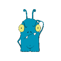 Confused Weirdo Sticker