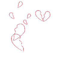 antonellaangelini heart broken bellezaenelcaos Sticker