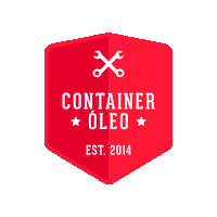 containeroleooficial container oleo container oleo Sticker