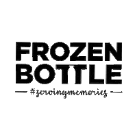 Frozen_Bottle frozen bottle frozenbottle awesome shakes servingmemories Sticker