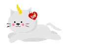 Cat Farting Sticker by Jessica Lau