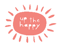Happy Sun Sticker by Light and Paper