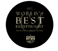 worldsbestreceptionist wbr aicr worldsbestreceptionist aicrexperience GIF