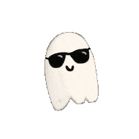 Halloween Sunglasses Sticker
