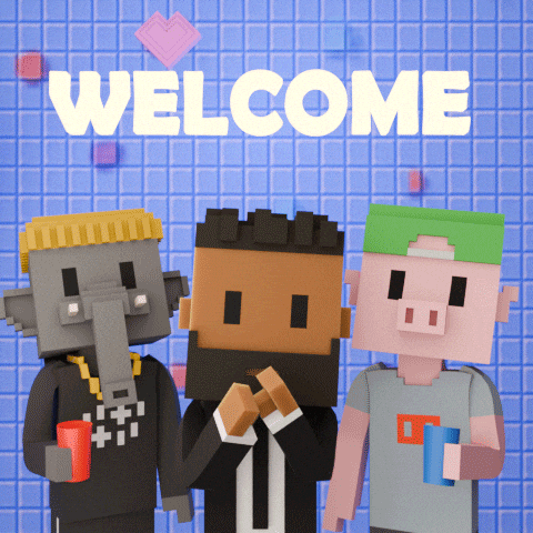 Nice To Have You Hello GIF by Meebits