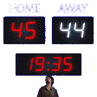 44 Away Sticker
