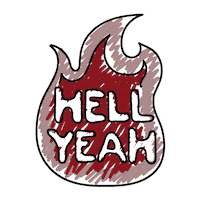 fire yes Sticker by Pressenger