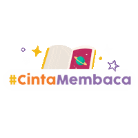 bukuaku aku bukuaku cintamembaca 1buku1hari Sticker